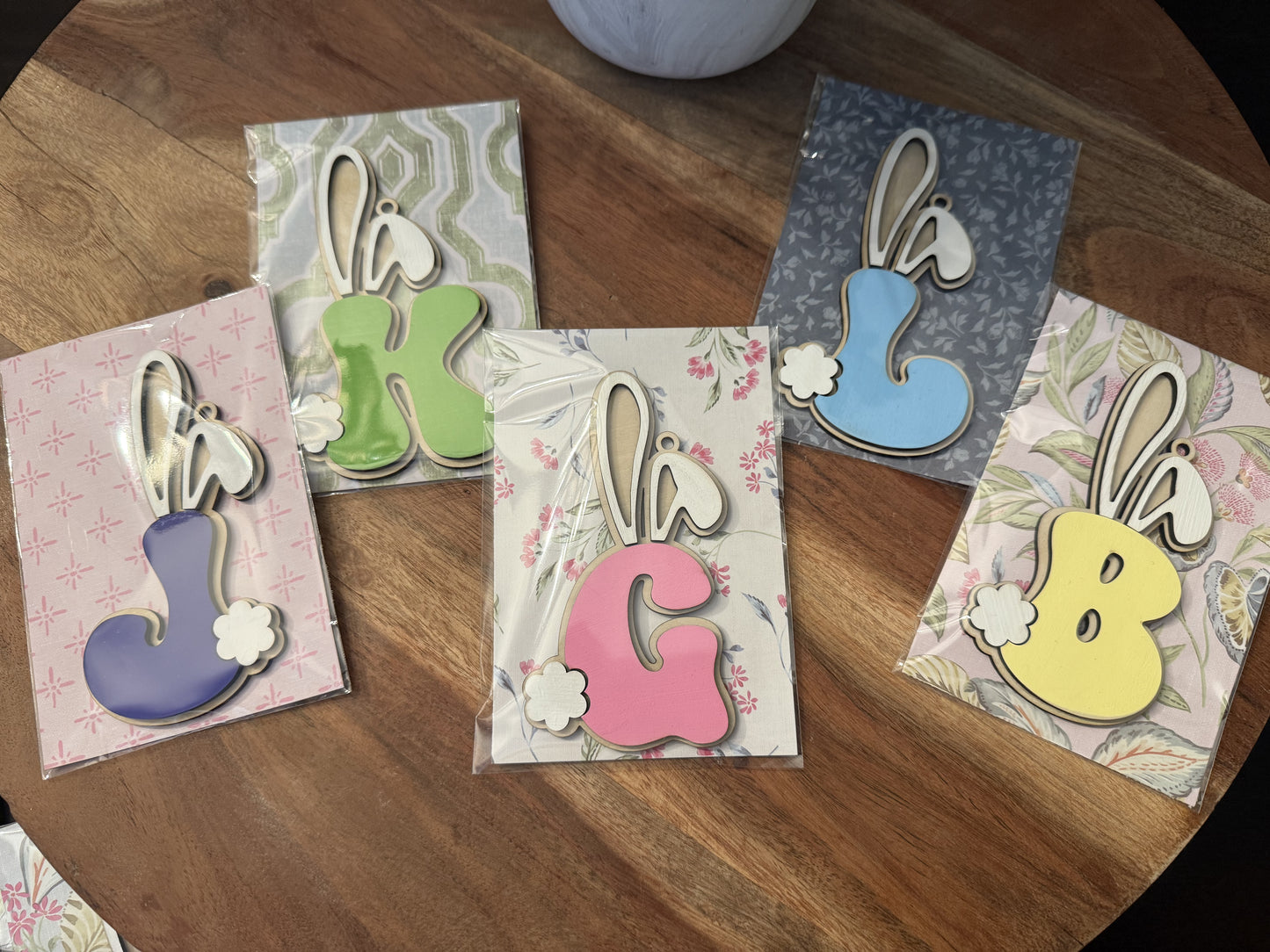 Initial Bunny Tags